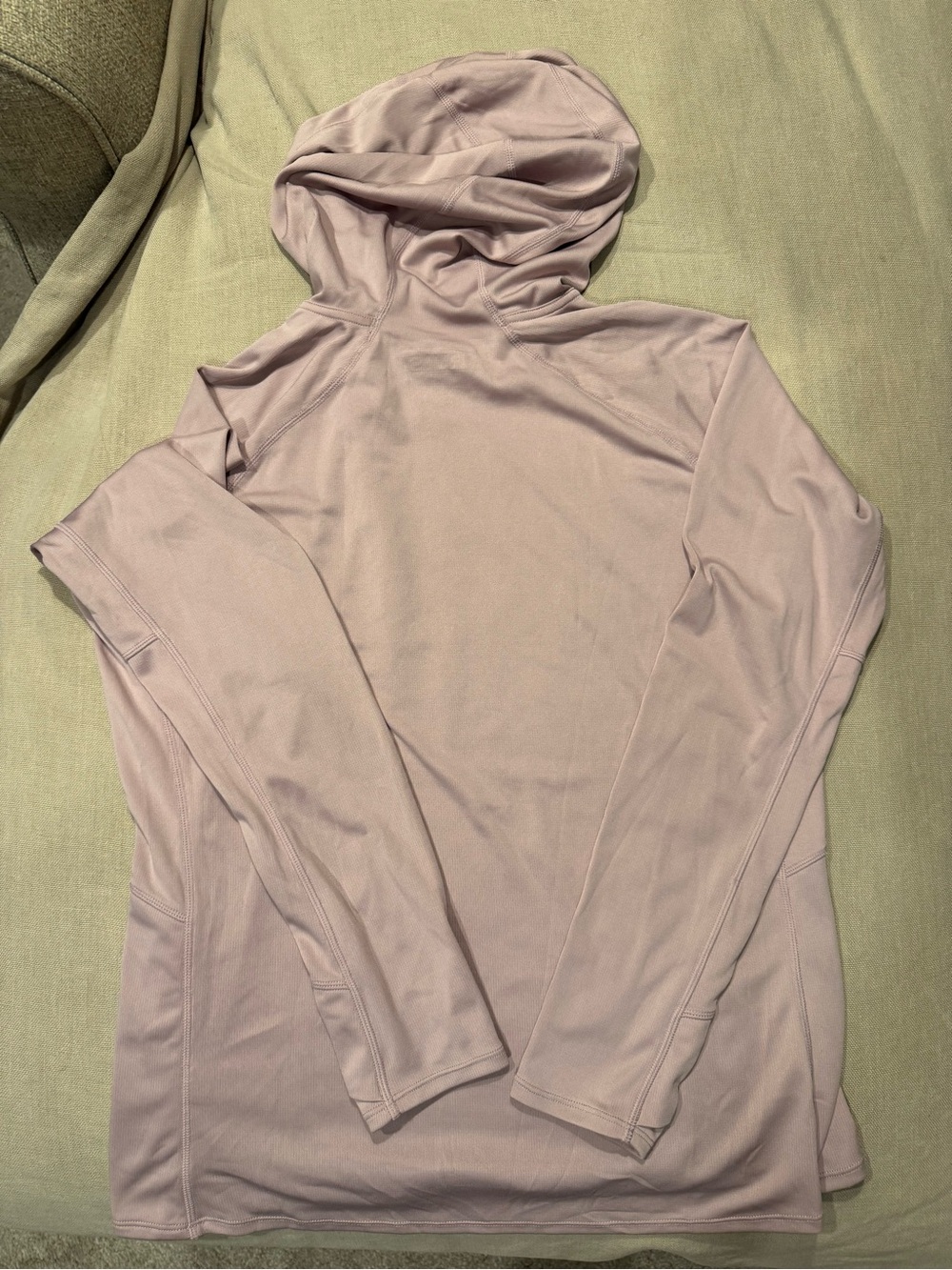 ORVIS PRO Sun Hoodie Dusty Mauve UPF 50+ Thumbholes Women’s  Large